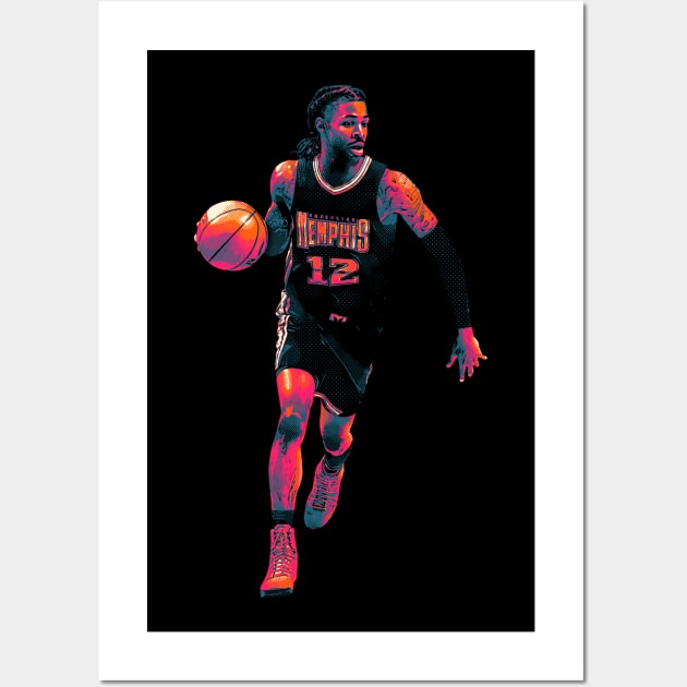 Ja Morant Wall Art by lazartemarjun